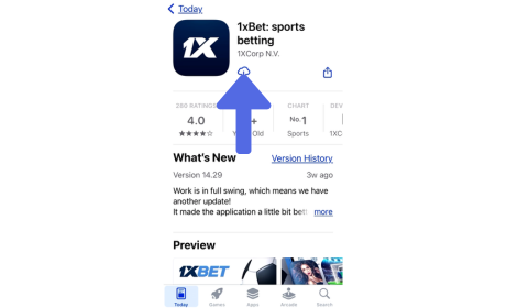 1xBet Download App for iOS step 2
