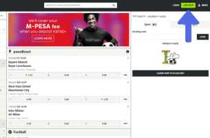 How to Register for an Account on Betpawa step 1