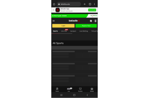 How to Download the Betsafe App in Kenya on Android step 1