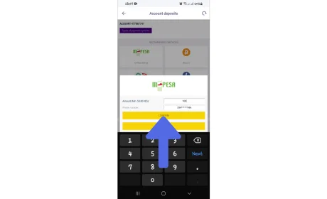 How to Deposit In-App Helabet step 6