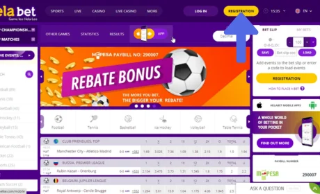 How to Receive HelaBet Registration Bonus step 2