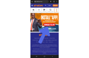 How to Download Shabiki Betting App step 3