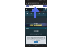 How to Download the Latest SportPesa App step 2