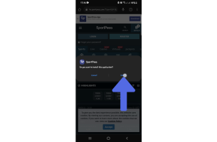 How to Download the Latest SportPesa App step 3