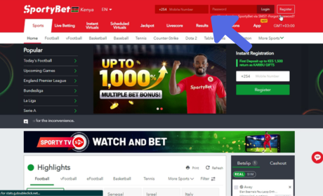 How to Deposit Funds to SportyBet Online step 1